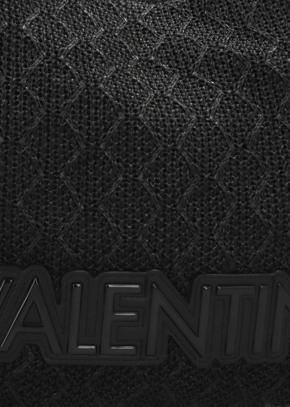 Courmayeur Nero Woven Shopper Bag