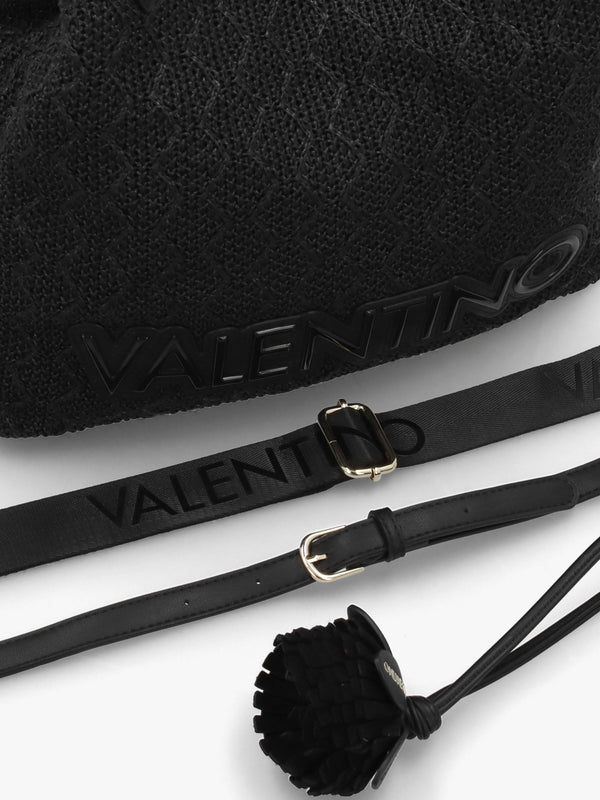 Courmayeur Nero Woven Shopper Bag