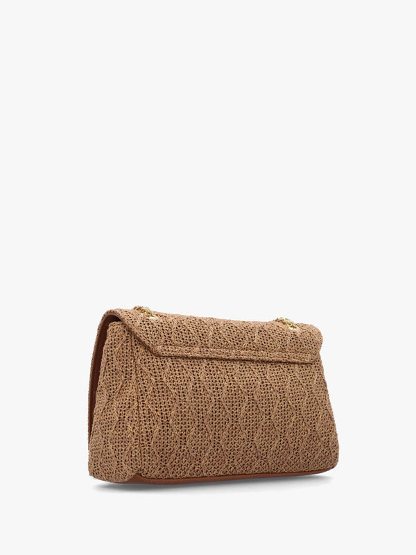 Ocarina Summer Cuoio Woven Satchel Bag