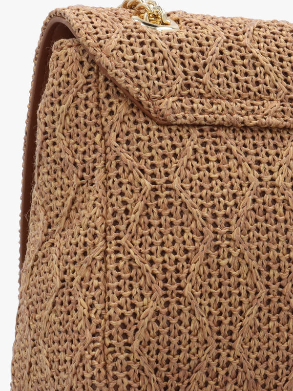 Ocarina Summer Cuoio Woven Satchel Bag