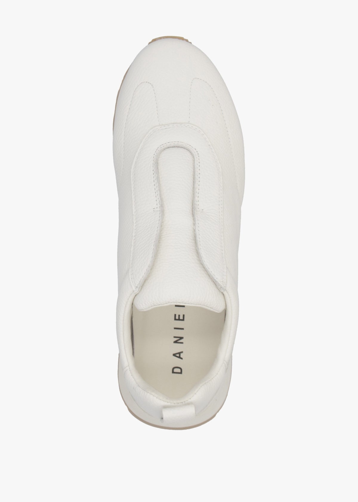 Aslip White Leather Trainers