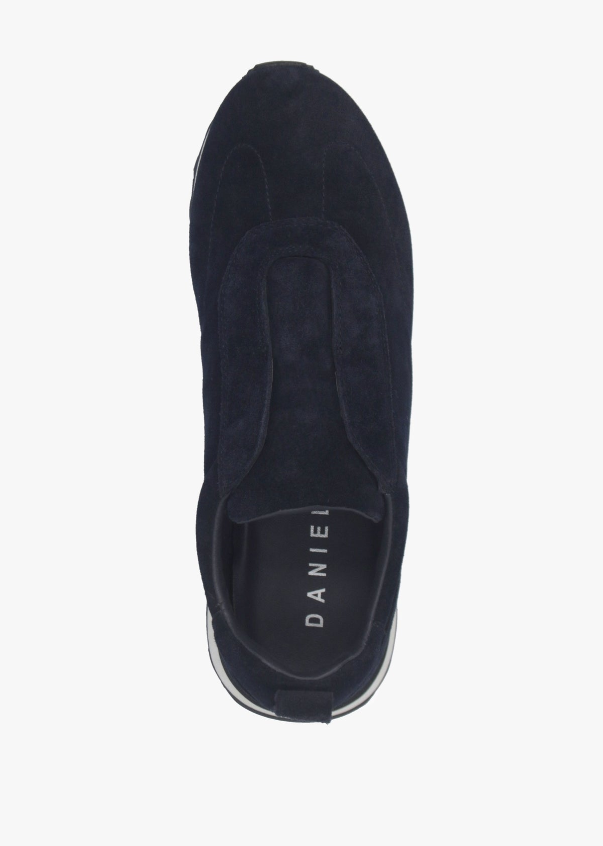 Aslip Navy Suede Trainers