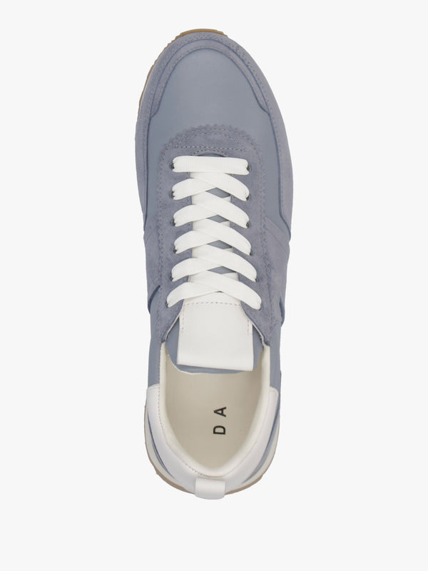 Aimie Blue Leather Runner Trainers