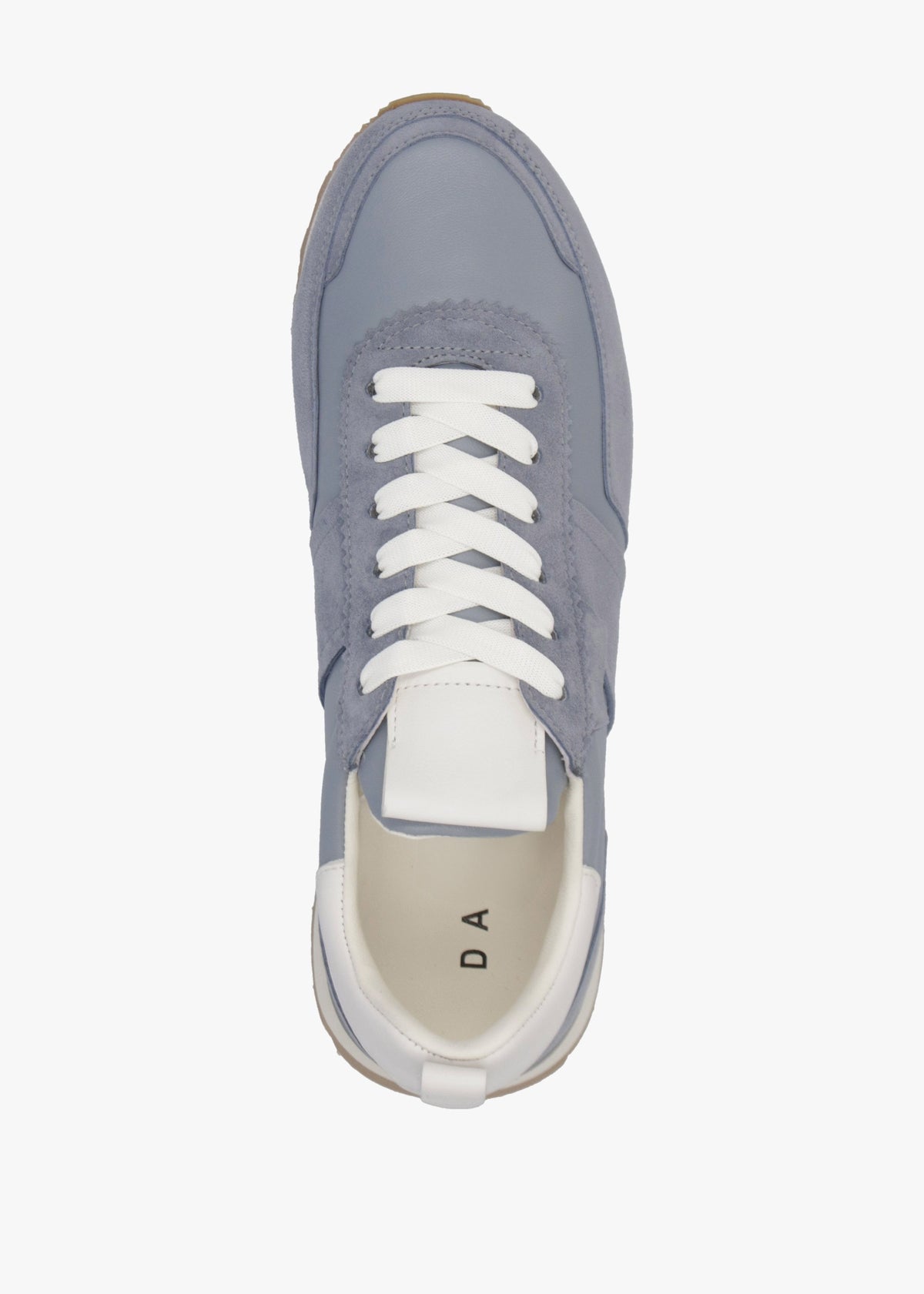 Aimie Blue Leather Runner Trainers
