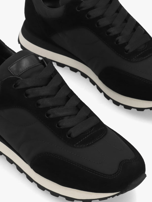 Abel Black Runner Trainers