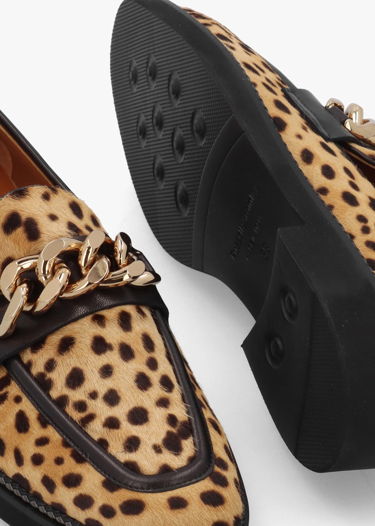 Cheetah Pony Hair Loafers