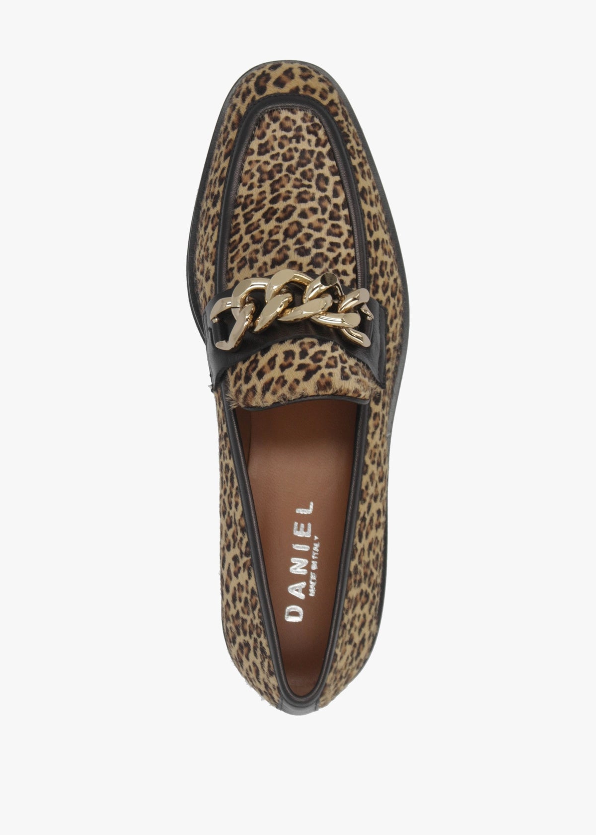 Leopard Pony Hair Loafers