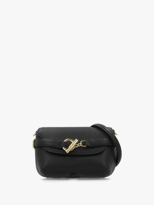 Small Blaike Black Leather Cross-Body Bag