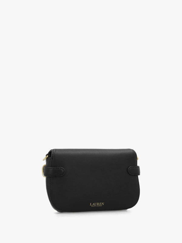 Small Blaike Black Leather Cross-Body Bag