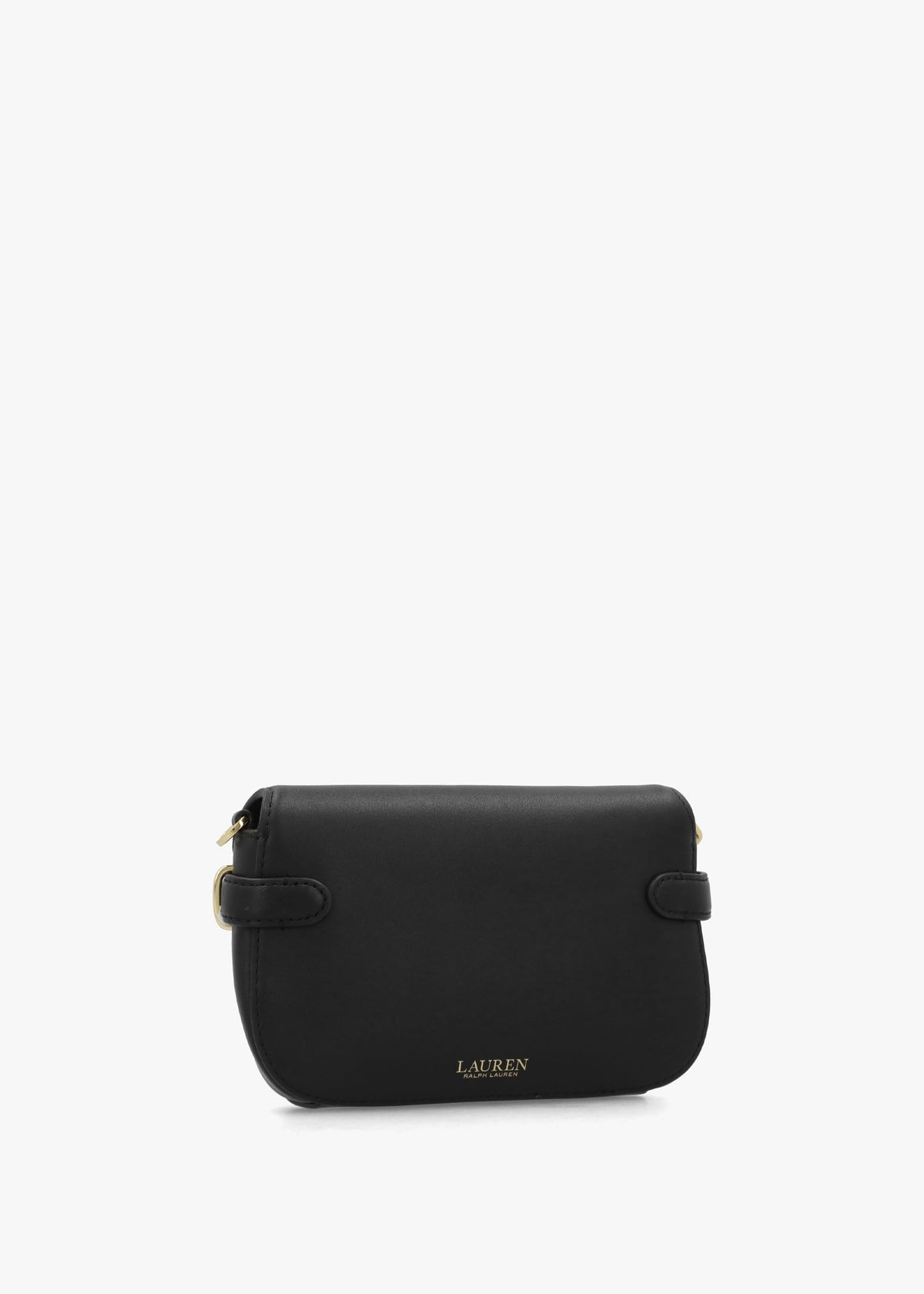 Small Blaike Black Leather Cross-Body Bag