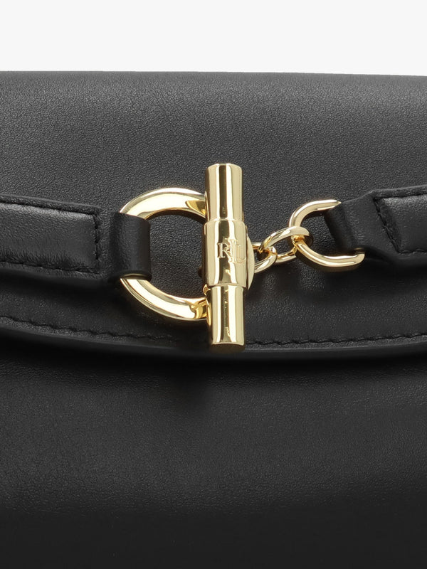 Small Blaike Black Leather Cross-Body Bag