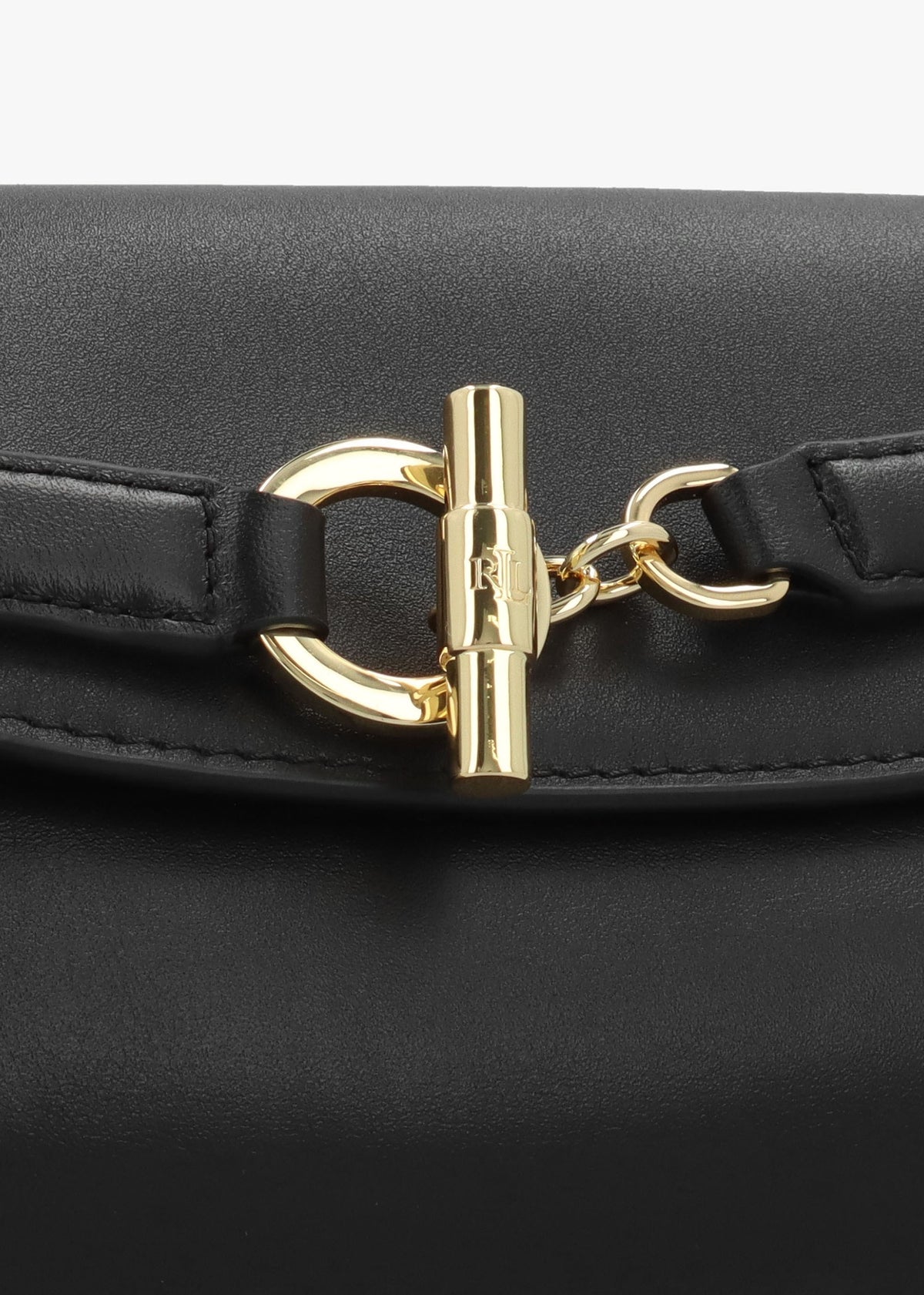 Small Blaike Black Leather Cross-Body Bag