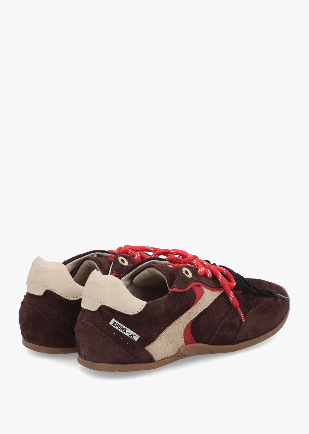 MYR-AA Coffee Bean Oakmilk Suede Low Top Trainers