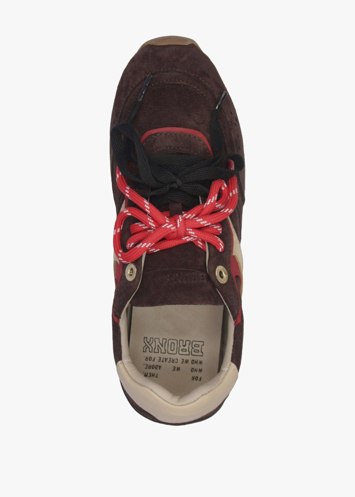 MYR-AA Coffee Bean Oakmilk Suede Low Top Trainers