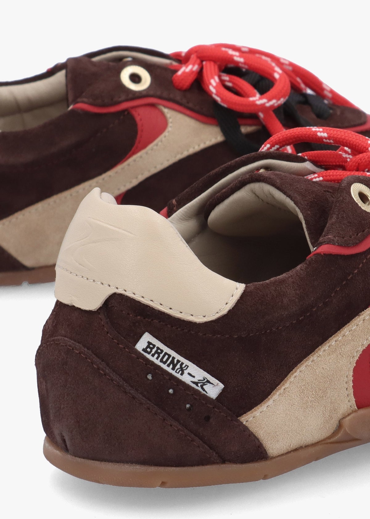 MYR-AA Coffee Bean Oakmilk Suede Low Top Trainers
