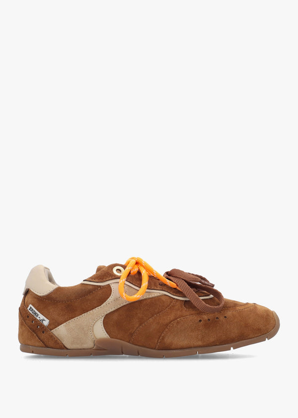 MYR-AA Caramel Oakmilk Suede Low Top Trainers