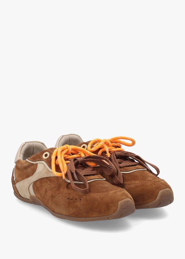 MYR-AA Caramel Oakmilk Suede Low Top Trainers