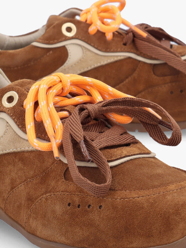 MYR-AA Caramel Oakmilk Suede Low Top Trainers