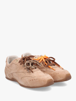 MYR-AA Mocha Mousse Suede Low Top Trainers