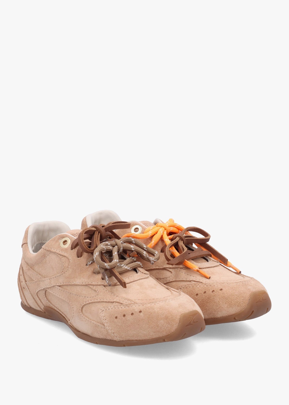 MYR-AA Mocha Mousse Suede Low Top Trainers