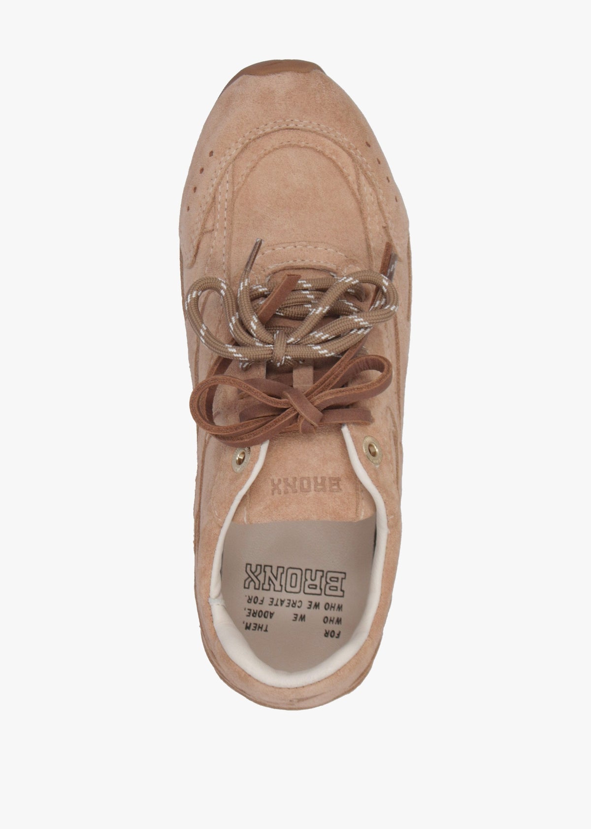 MYR-AA Mocha Mousse Suede Low Top Trainers