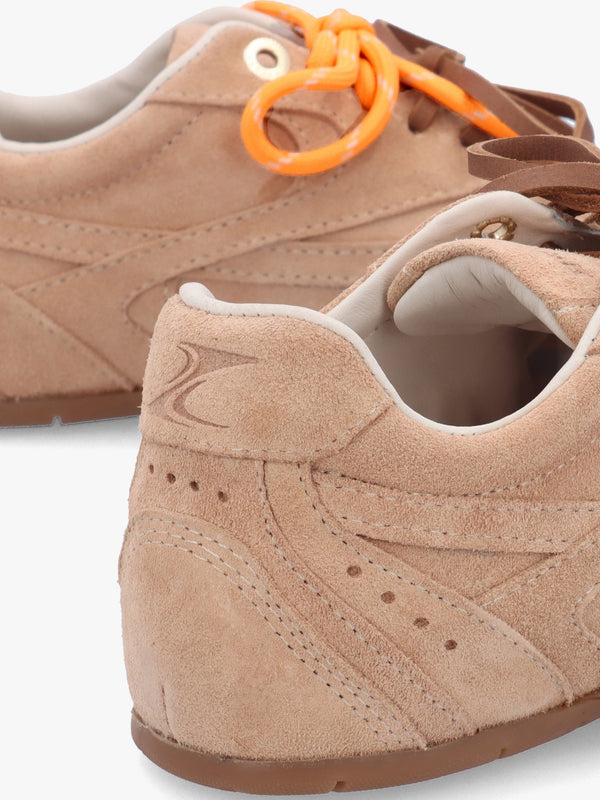 MYR-AA Mocha Mousse Suede Low Top Trainers