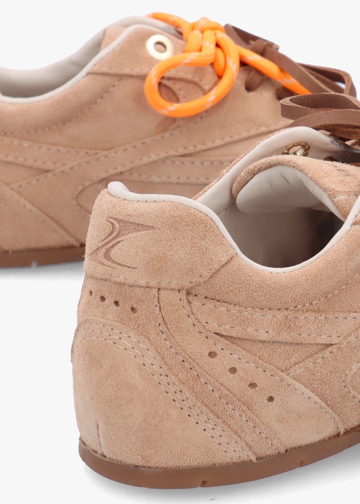MYR-AA Mocha Mousse Suede Low Top Trainers