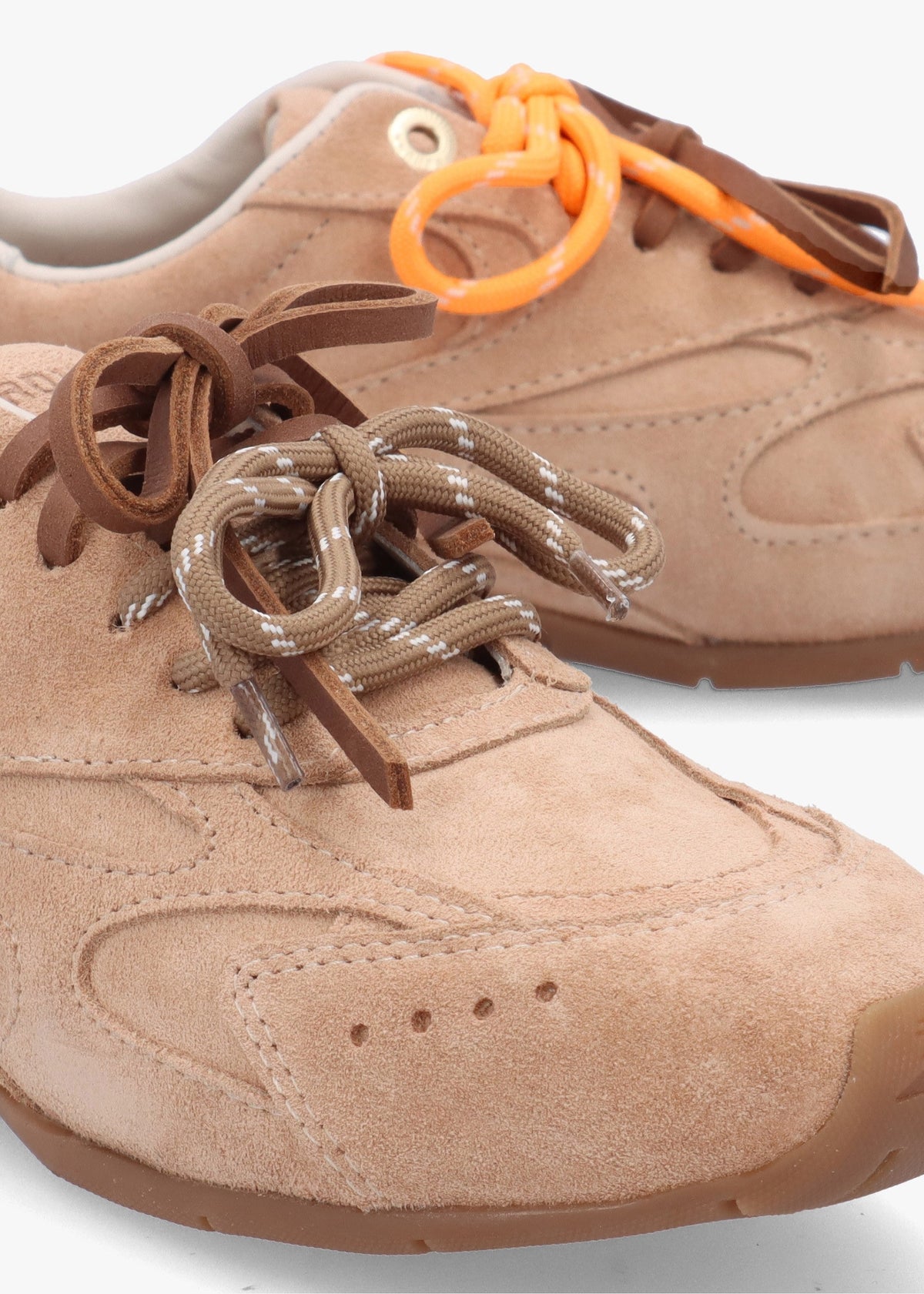 MYR-AA Mocha Mousse Suede Low Top Trainers