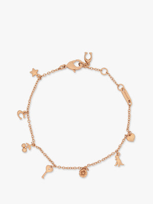 Mini Icons Gold Charm Bracelet