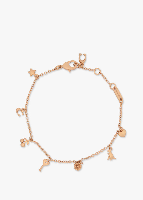 Mini Icons Gold Charm Bracelet