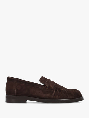 Ikaries Brown Suede Loafers