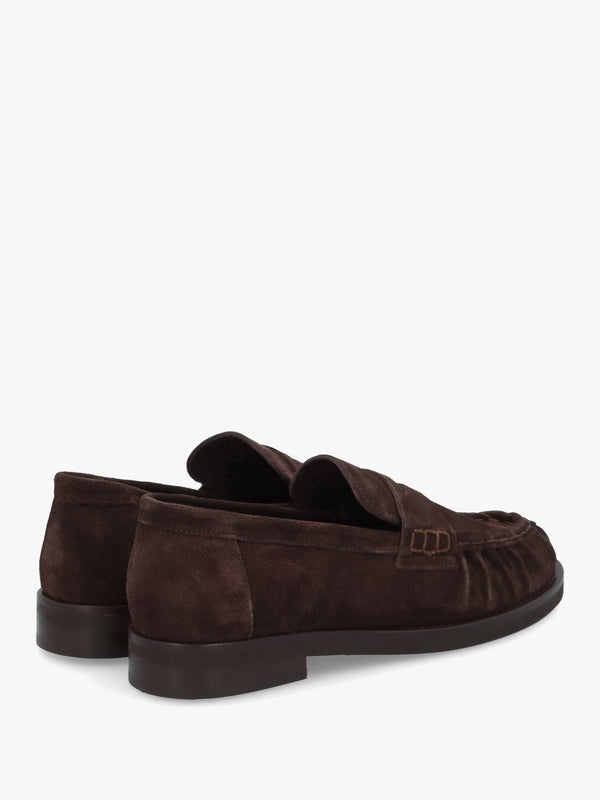 Ikaries Brown Suede Loafers