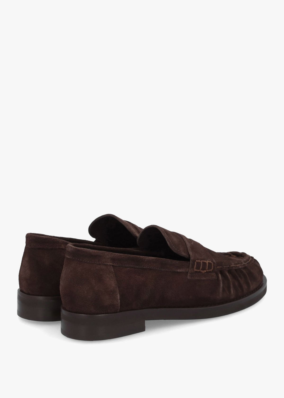 Ikaries Brown Suede Loafers