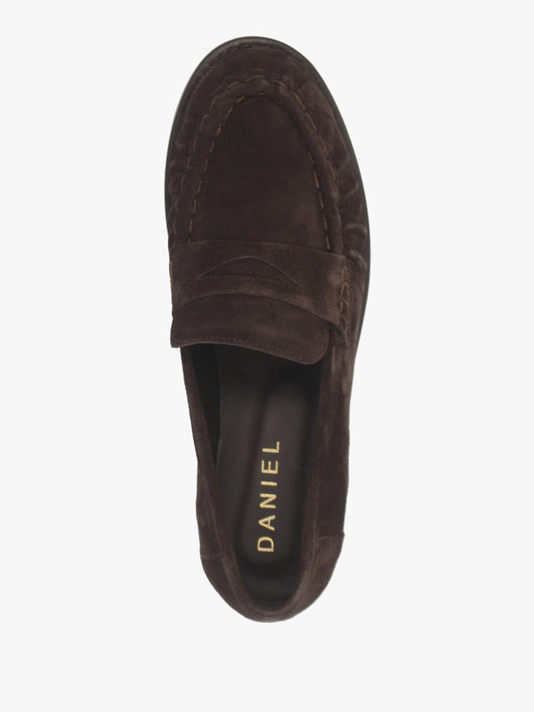 Ikaries Brown Suede Loafers