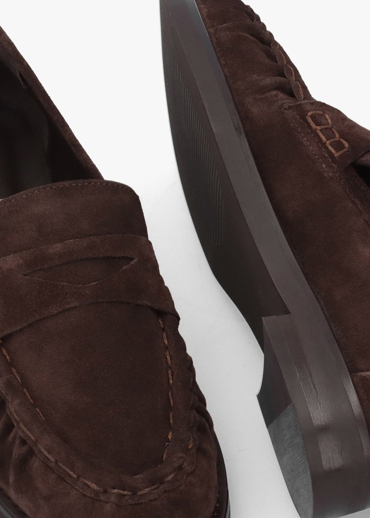 Ikaries Brown Suede Loafers