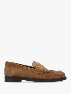 Ikaries Tan Suede Loafers