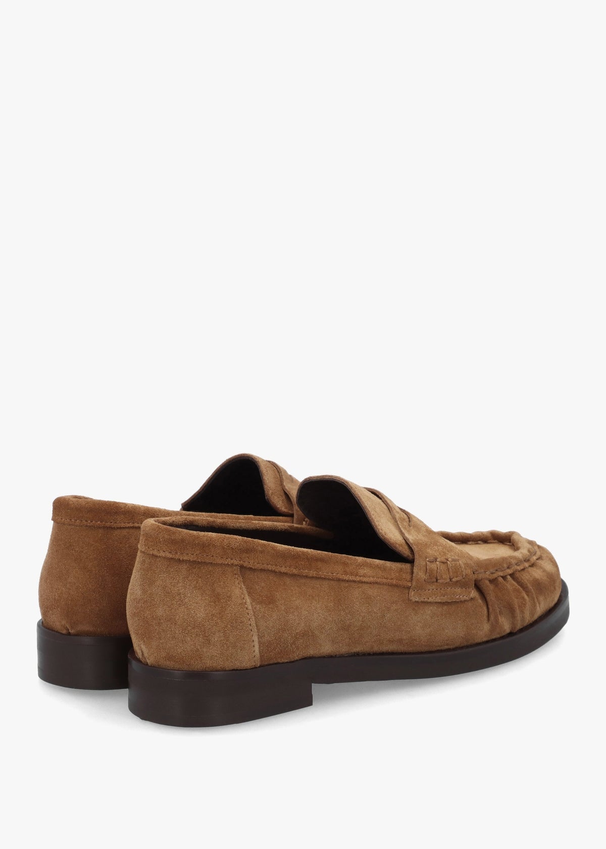 Ikaries Tan Suede Loafers