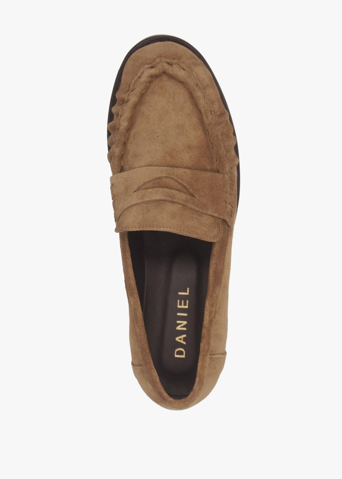 Ikaries Tan Suede Loafers