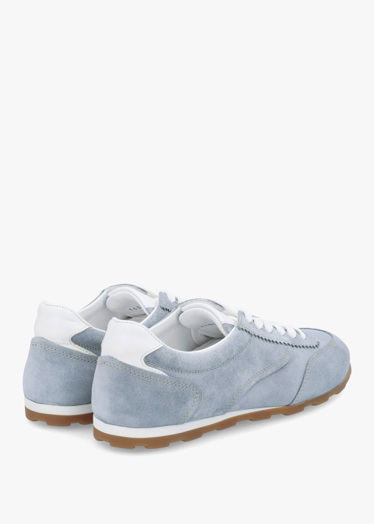 Geeki Blue Suede Low Profile Trainers