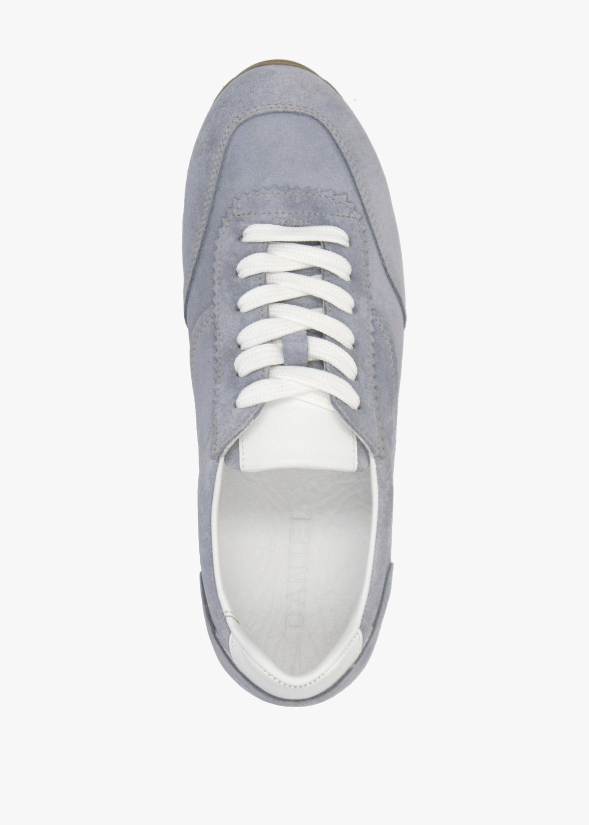 Geeki Blue Suede Low Profile Trainers