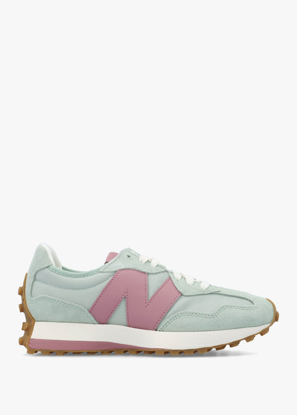 Women’s 327 Blue & Pink Suede Trainers