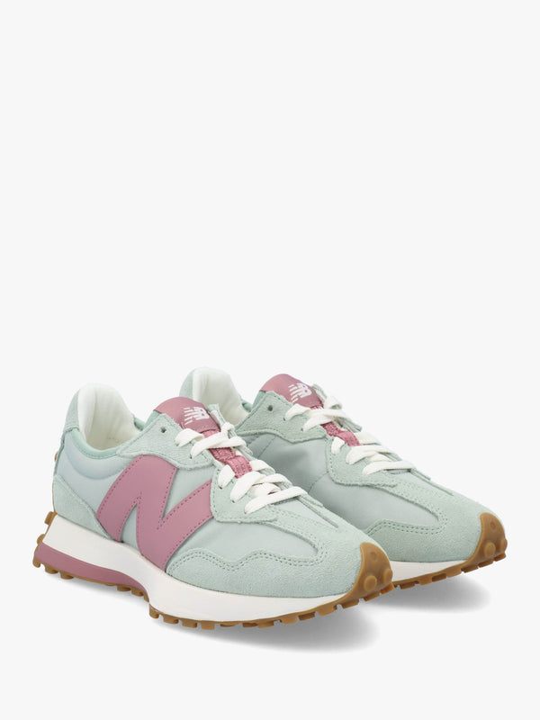 Women’s 327 Blue & Pink Suede Trainers