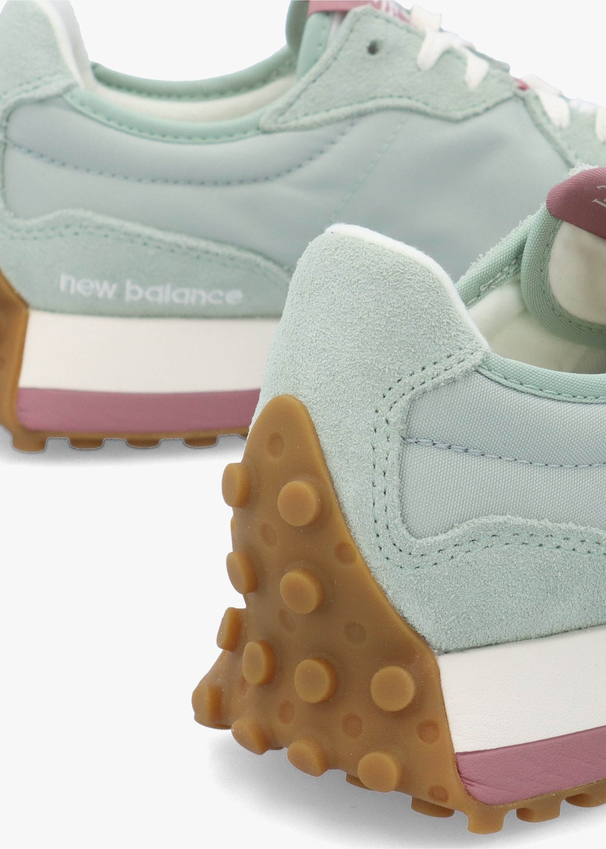 Women’s 327 Blue & Pink Suede Trainers
