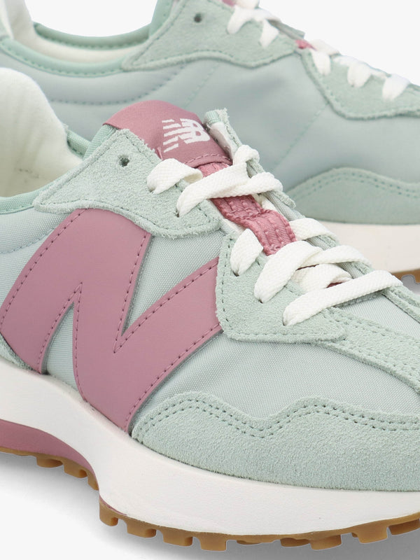 Women’s 327 Blue & Pink Suede Trainers