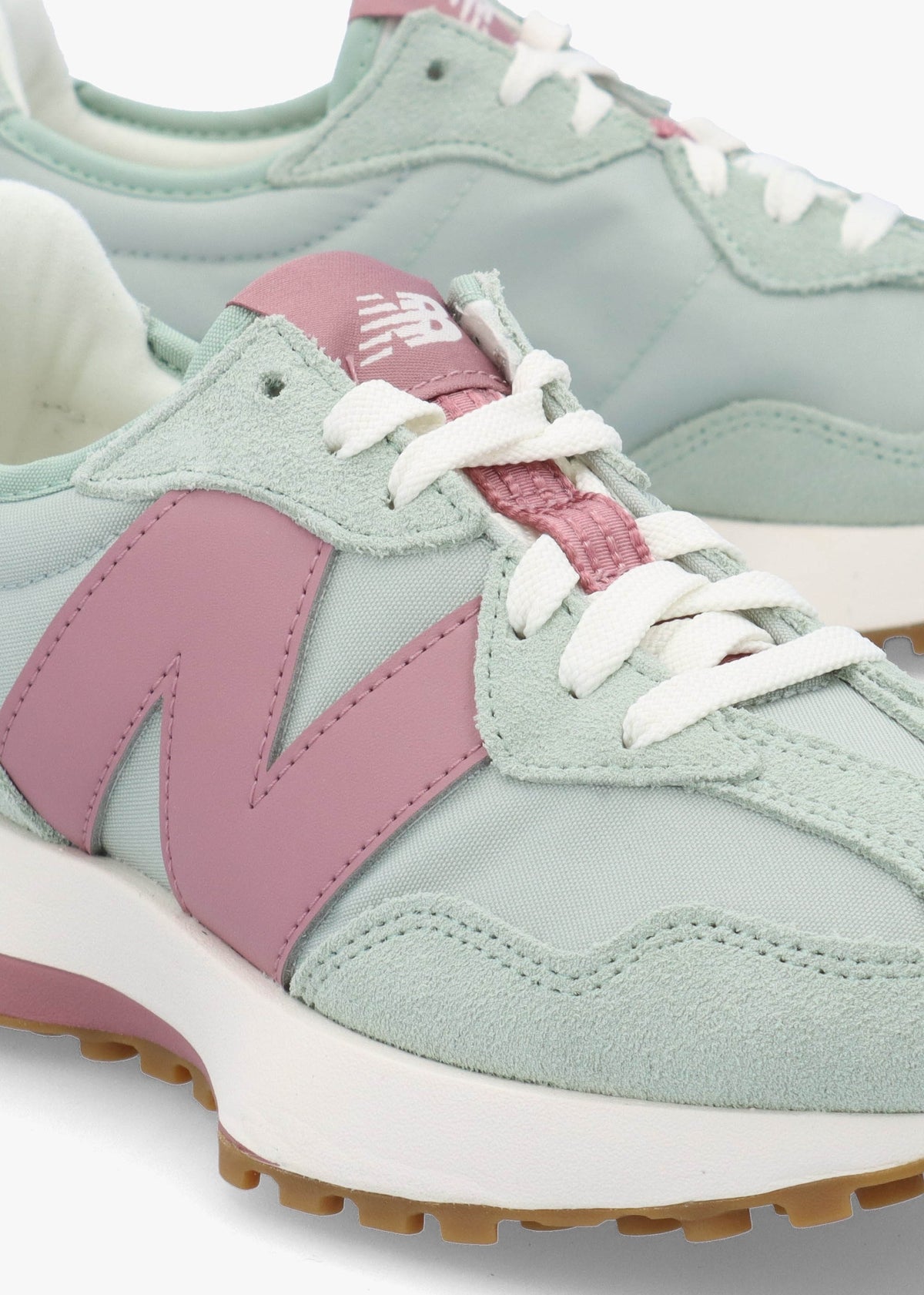 Women’s 327 Blue & Pink Suede Trainers