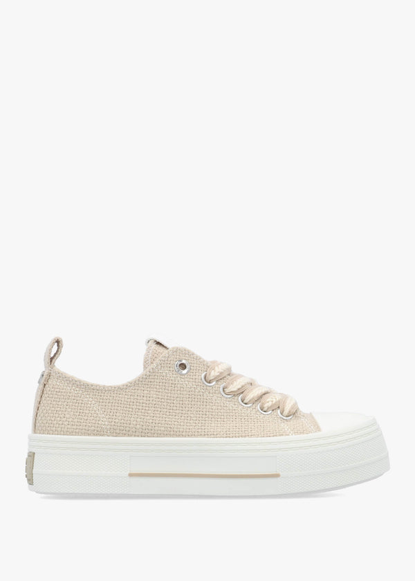 Betta Natural Chunky Platform Trainers