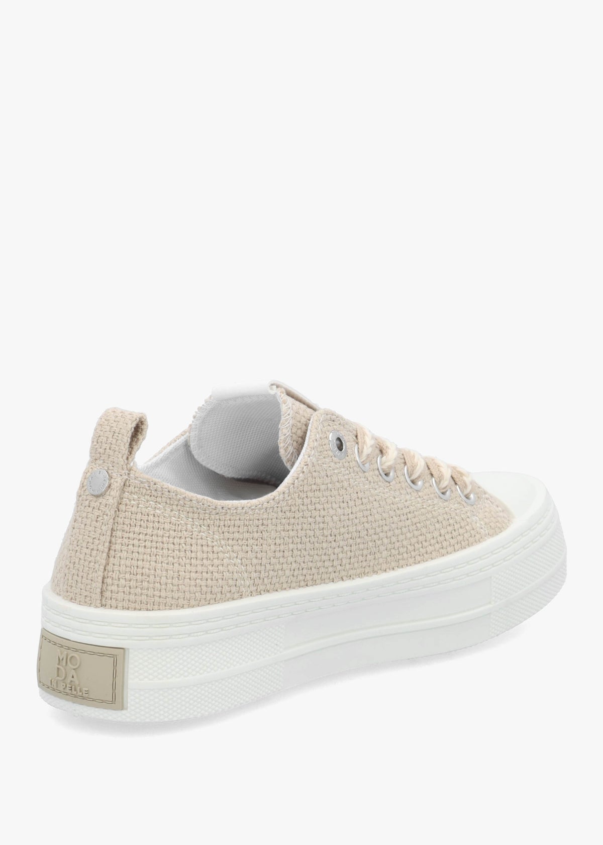 Betta Natural Chunky Platform Trainers