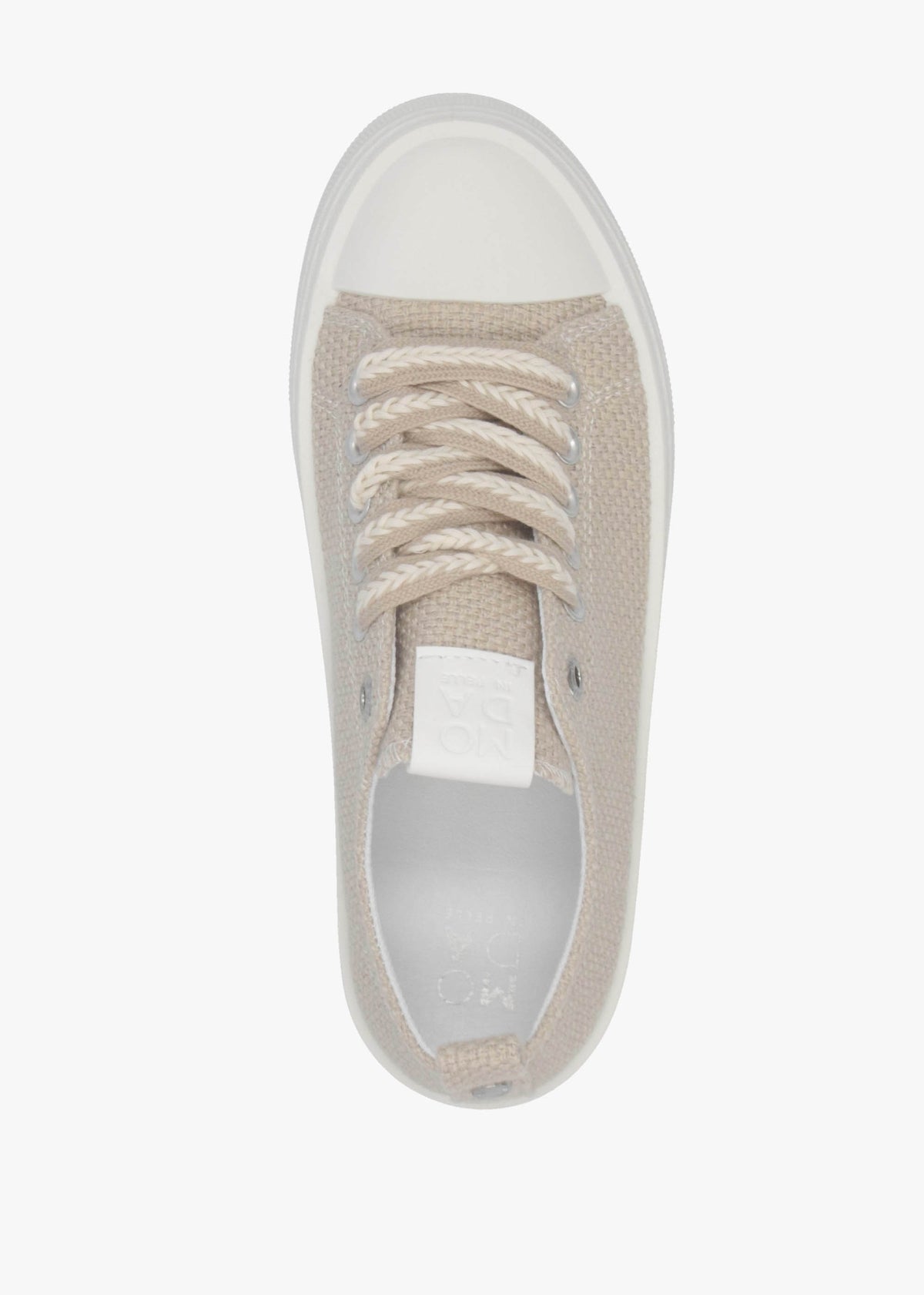 Betta Natural Chunky Platform Trainers