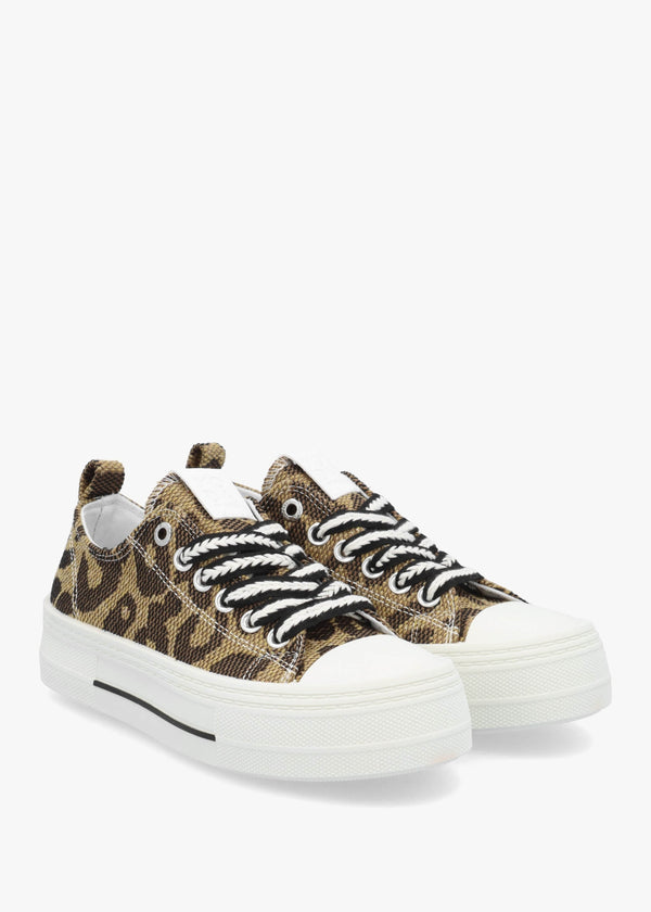 Betta Leopard Chunky Platform Trainers