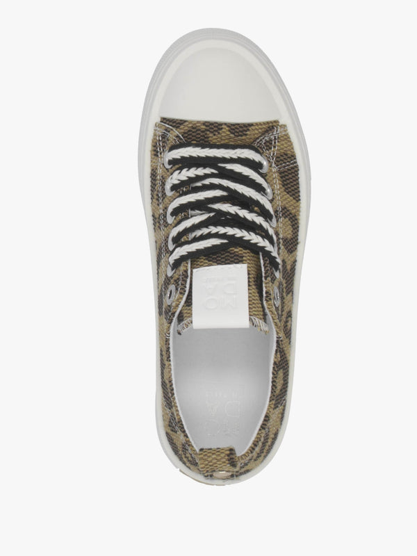 Betta Leopard Chunky Platform Trainers